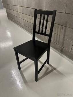 Jídelní židli IKEA STEFAN – černá