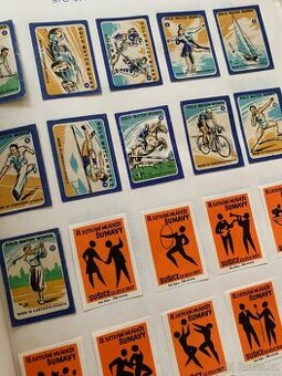 Sbírka zápalkových nálepek