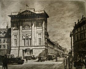 Obraz Dům U Hybernů počátek 20.let První republika