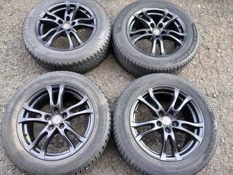 Prodám sadu ALU kol Platin 225/60R17 zimní