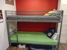 Dětská dvoupatrová postel i s matracemi