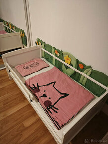 Dětská postel 70 x 140 cm, bílá