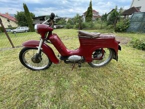Jawa 50/555 Pionýr s papíry, jeden majitel