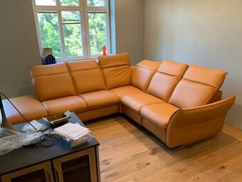 Kožená sedací souprava HUKLA RL