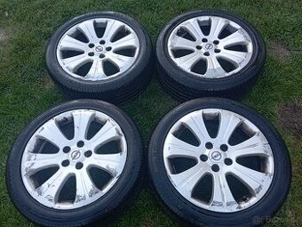 Alu kola Opel Vectra R17 + letní pneumatiky