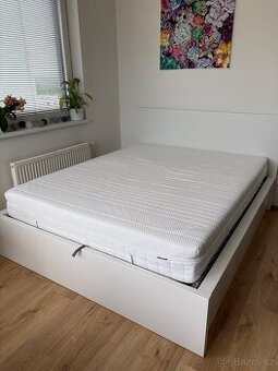 Matrace Ikea Anneland, hybridni, 160x200 cm, střední tvrdost