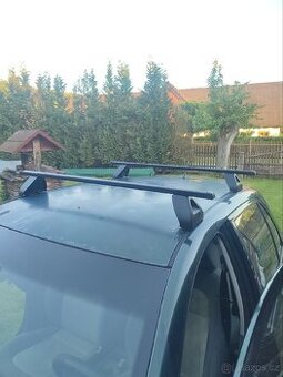 Střešní nosič pro Škodu Fabia I + držák na lyže