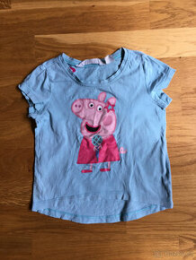 Světle modré tričko vel. 92 Peppa Pig - 1