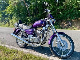 350 Chopper s alarmem, el. startérem, TP ČR