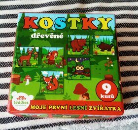 Puzzle, kostky