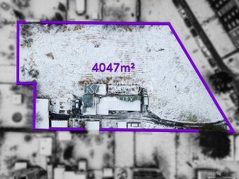 Prodej stavebního pozemku o výměře 4047m2, ulice Závodní, Os