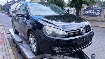 Vůz na náhradní díly VW Golf 6 hatchback 2009 CAXA LHY LC9X