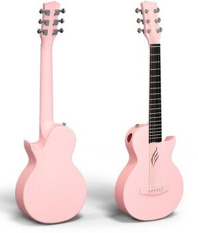 Cestovní / kempinková kytara ENYA MUSIC Nova Go Mini – pink