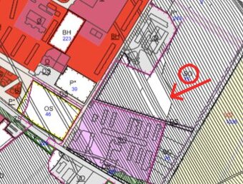 Investiční pozemek 1 378 m² ve Veselí nad Moravou