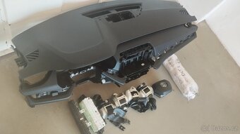Airbagová sada Škoda Octavia 4 lišta pevná s novou deskou
