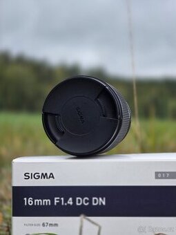 SIGMA 16mm F1.4 DC DN Contemporary pro Sony E