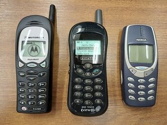 Makety mobilních telefonů Motorola, Alcatel, Nokia