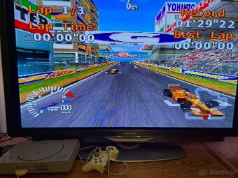 Sony Playstation 1 + kabel + ovladač - 1