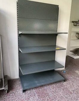 Regál jednostranný 60/50/50/50cm antracit