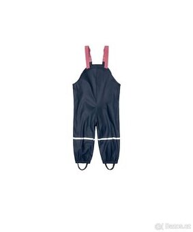 nepromokavé kalhoty, kalhoty do deště Lupilu, vel 110/116