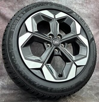 Alu kola 5x108 originál Ford Puma 215/50/18 100%STAV
