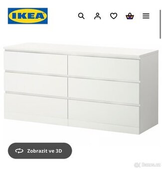 Ikea komoda MALM