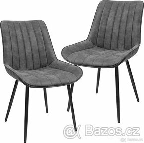 NOVÉ JÍDELNÍ ŽIDLE 2KS V BALENÍ