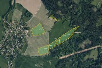 Zemědělská půda, prodej, Dalešice, Jablonec nad Nisou