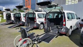 Auto pro vozíčkáře - ZTP - nájezdová rampa VW Caddy