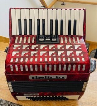 Akordeon/harmonika Delicia Junior 60-bas