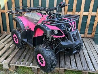 ATV 125ccm4T kola 7” růžová A055