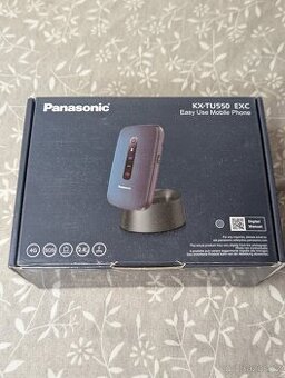 Mobilní telefon Panasonic KX-TU550EXB Nový,rozbalený