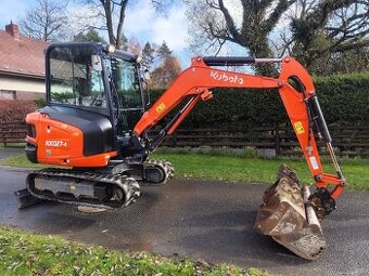 Minibagr minirypadlo Kubota KX027-4, 2200mth, r.v. 2019 TOP