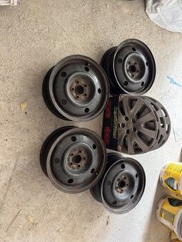 Sada plechových disků R15 5x100 pro Subaru Impreza a jiné
