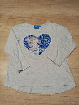 měnící tričko frozen vel. 110/116