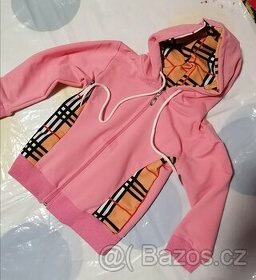 Dětská mikina na zip, s kapucí