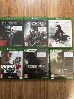 Xbox One / X Series - originální hry