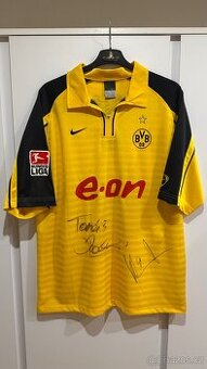 Dres Borussia Dortmund 2005 PODEPSANÝ (Rosický, Koller)