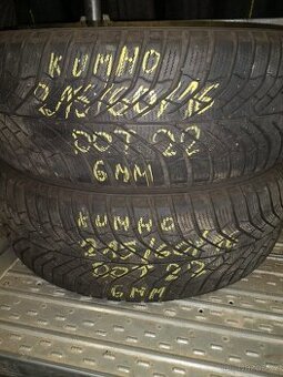 Zimní pneu 215/60 R16 KUMHO DOT 22 - 2x6mm