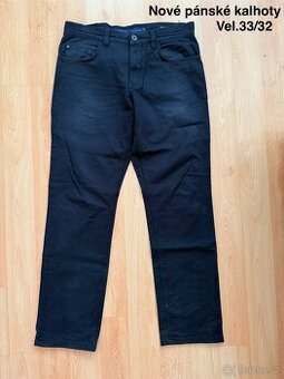 Nové pánské kalhoty C&A vel.33