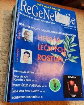 časopisy Regenerace, Regena, Meduňka
