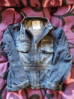 Riflová bunda velikost 126