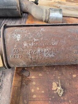 Stredovy vyfuk audi tt