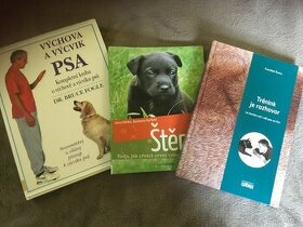 knihy o psech, vychova a vycvik psa, stene