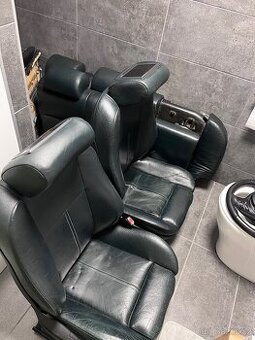 BMW e39 sportovní sedačky s monitory