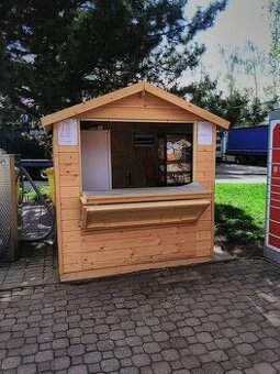 Prodejní stánek dřevěný, zahradní domek