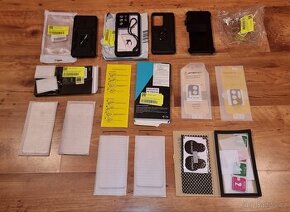 SAMSUNG S21 ULTRA - NOVÁ POUZDRA, SKLA, FOLIE