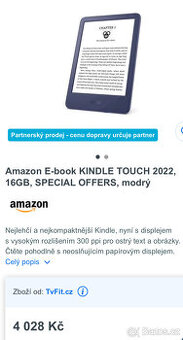 Kindle touch 2022