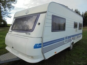 Obytný přívěs Hobby exclusive 540, provoz 2004,nová STK