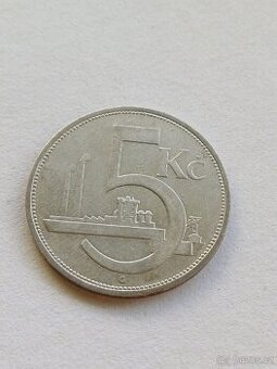 5 koruna 1929
